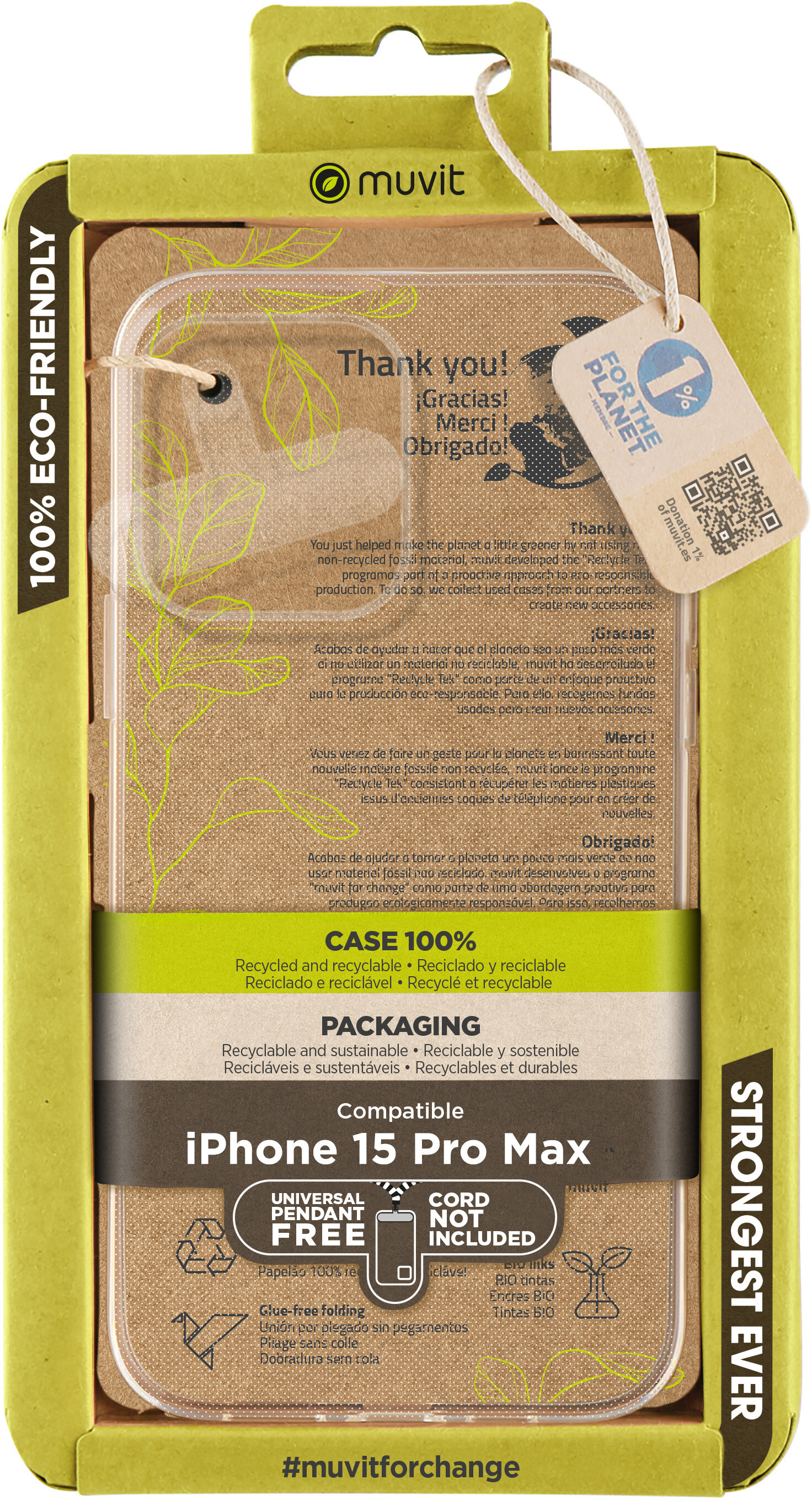 Muvit muvit for change funda recycletek compatible con A