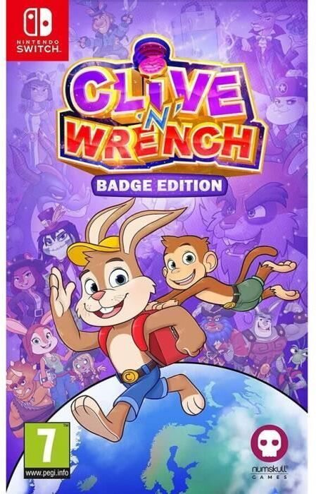 Just for Games Cliven Wrench Badge Edition en SWITCH, un juego