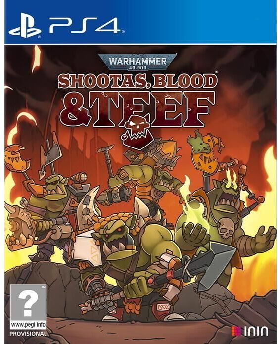 Just for Games Warhammer 40,000 Shootas Blood & Teef-Juego-PS4