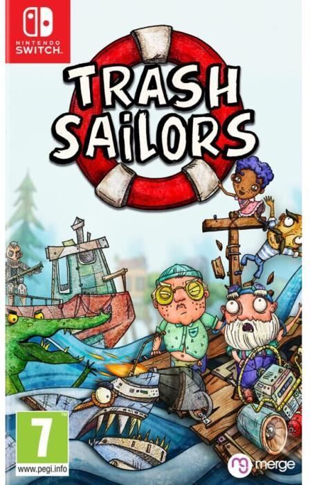 Just for Games Trash Sailors-Juego-SWITCH