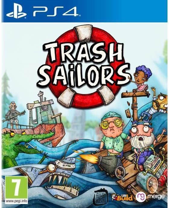 Just for Games Trash Sailors-Juego-PS4