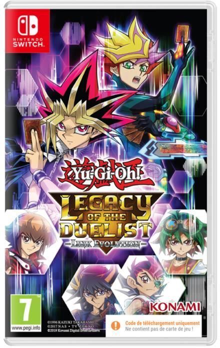 Just for Games Yu Gi Oh Legacy of the Duelist Nintendo SWITCH (CÓ