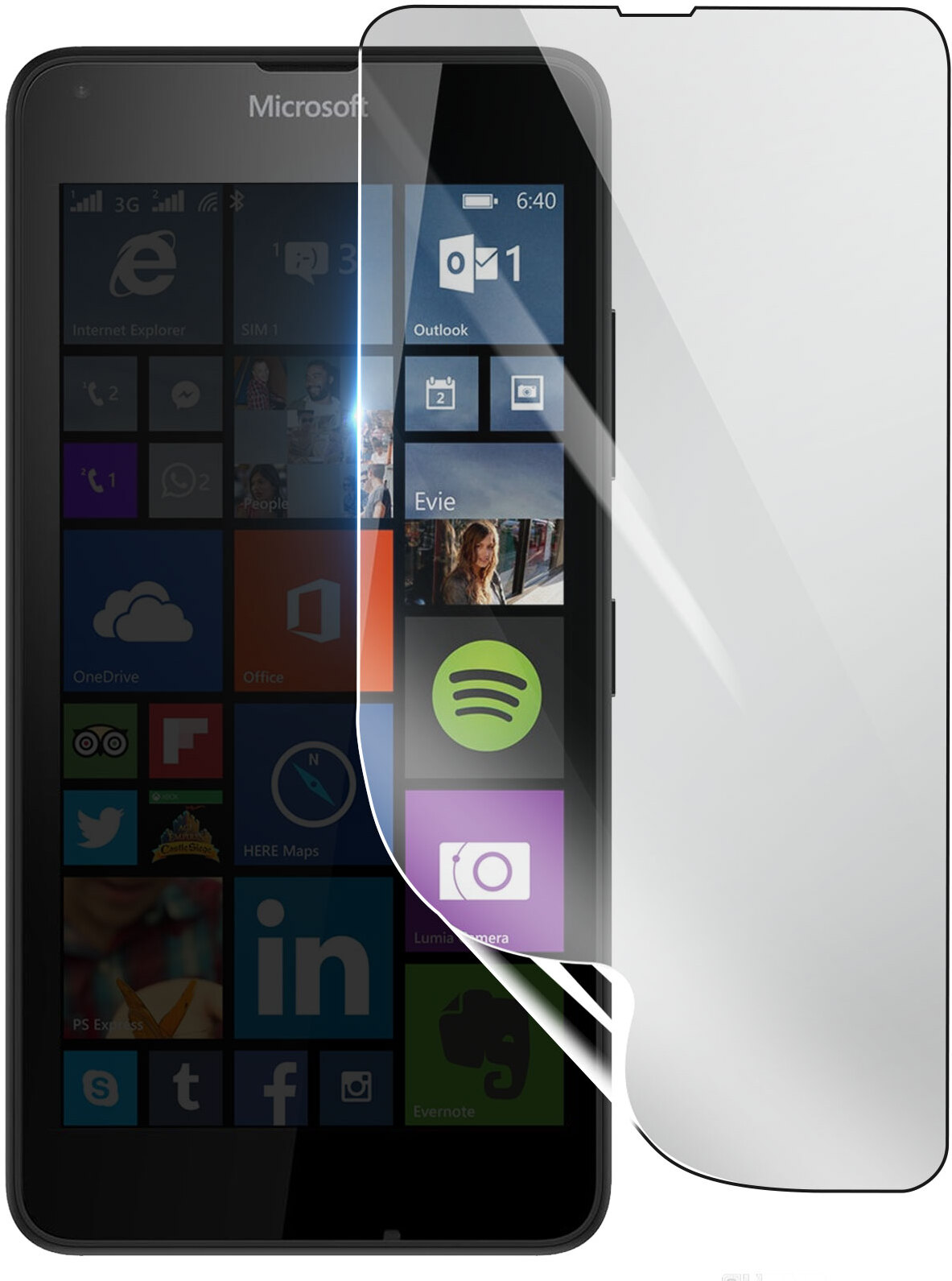 3mk Protector de pantalla de hidrogel antigolpes y ant