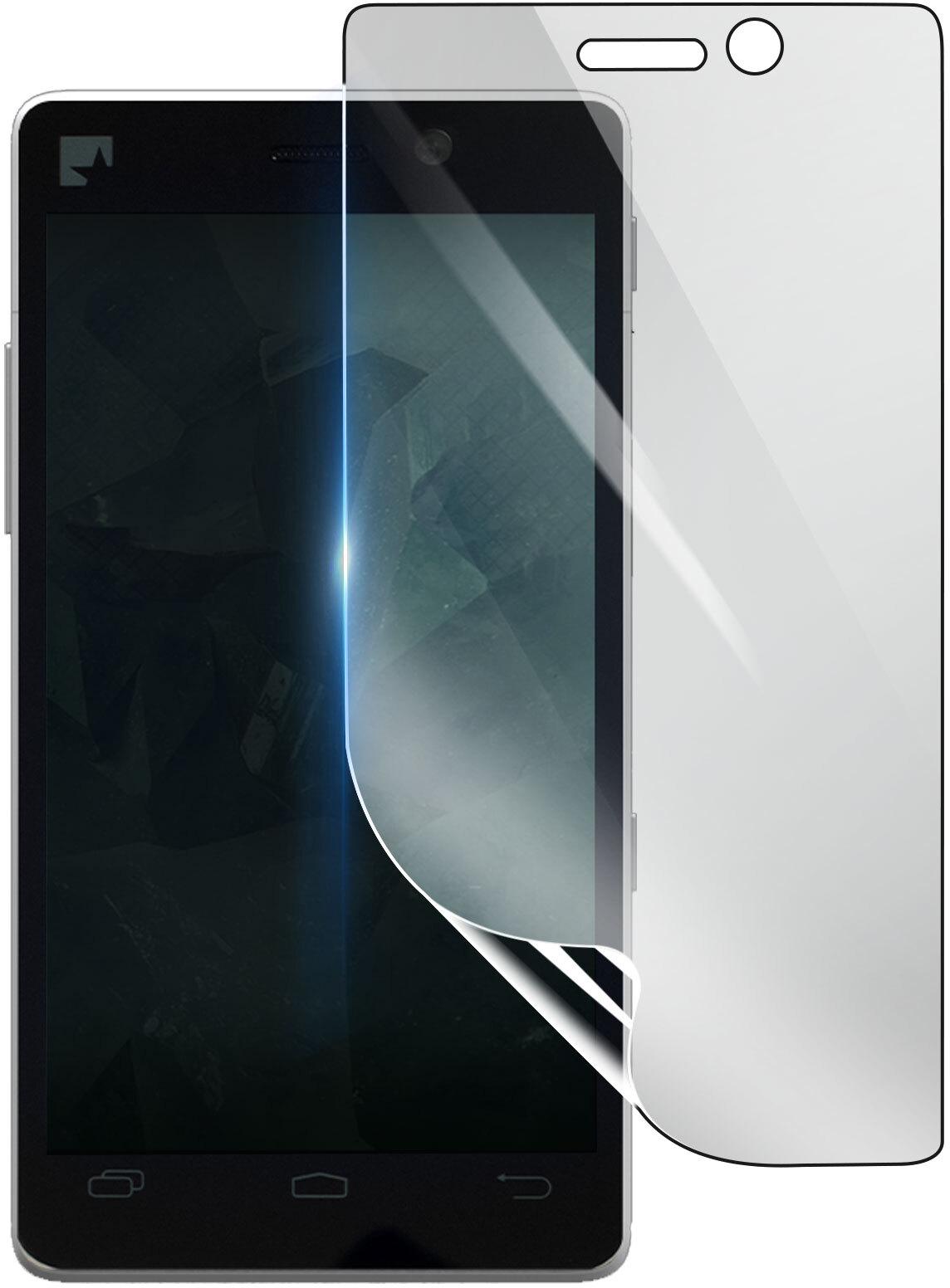 3mk Protector de pantalla de hidrogel antigolpes y ant