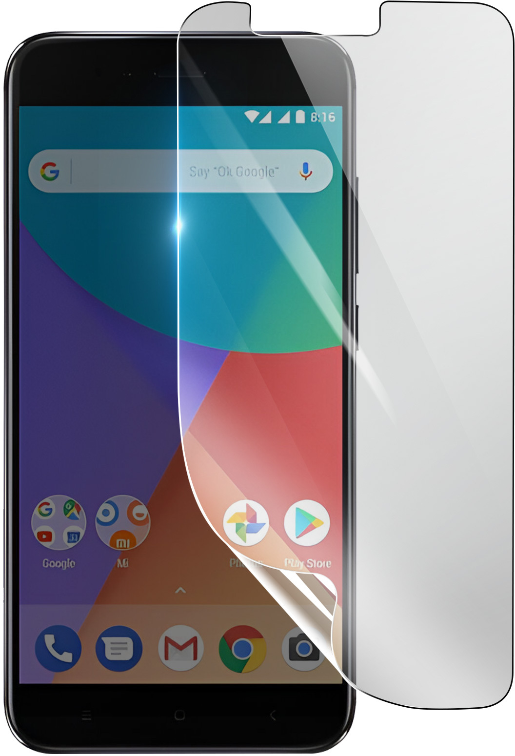 3mk Protector de pantalla de hidrogel antigolpes y ant