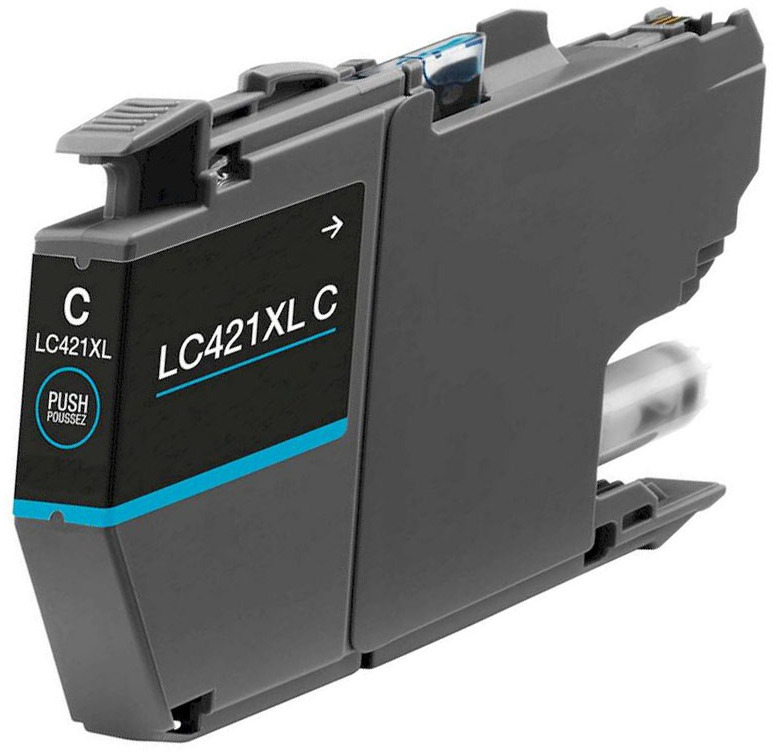 brother Cartucho De Tinta Compatible Brother Lc421 Xl Azul