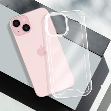 Avizar Carcasa para iPhone 15 Plus Plexiglás y Polímero C