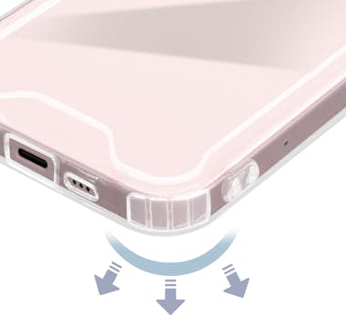 Avizar Carcasa para iPhone 15 Plus Plexiglás y Polímero C