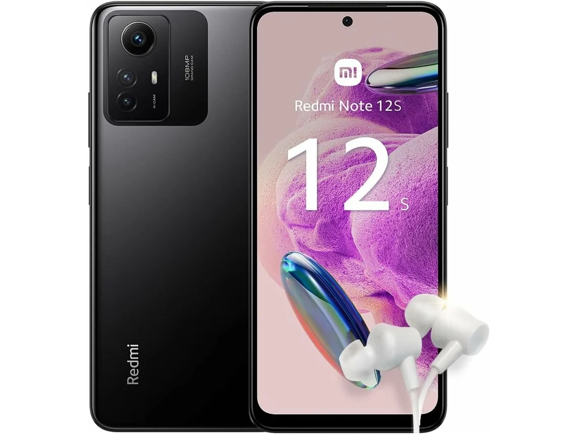Xiaomi Smartphone Redmi Note 12S 8Gb/256Gb Dual Sim Negro