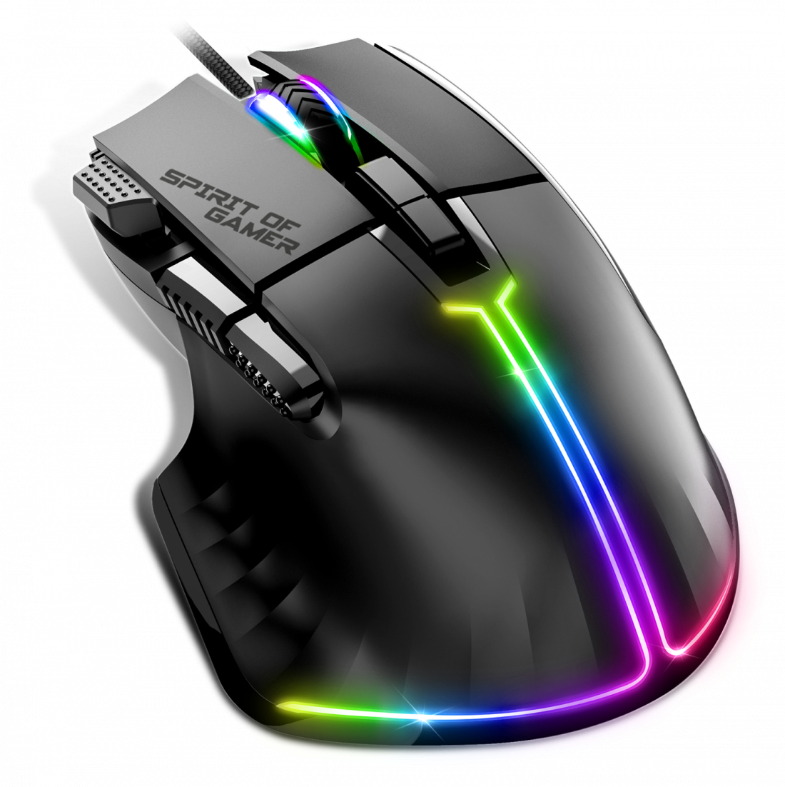 Spirit Of Gamer Spirit of Gamer PRO-M5 ratón mano derecha USB tipo