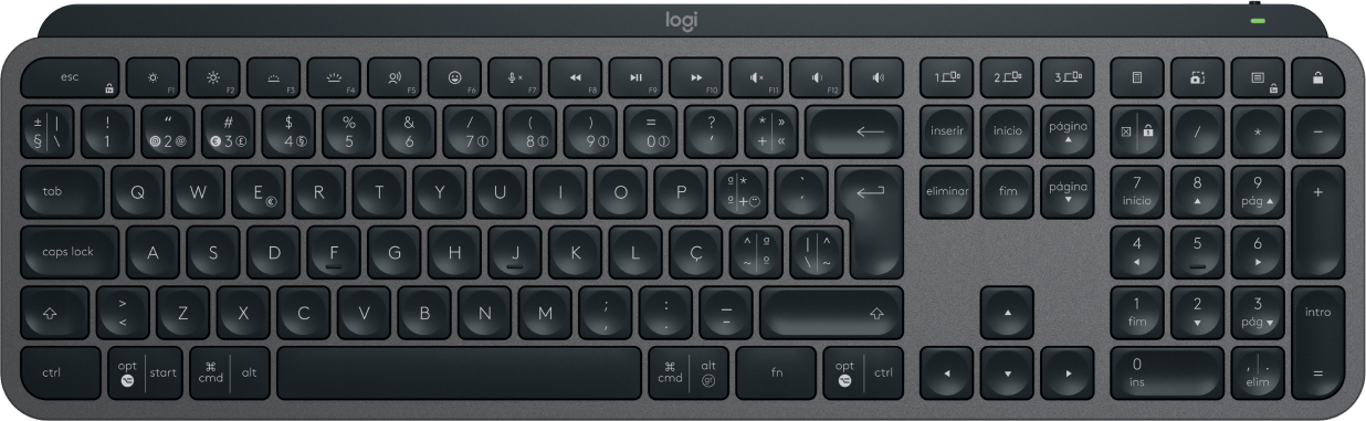 Logitech Logitech MX Keys S teclado RF Wireless + Bluetooth