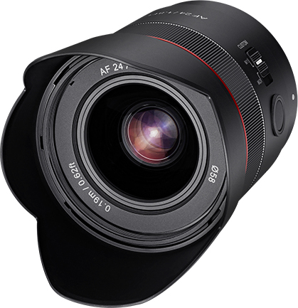Samyang Samyang AF 24mm F1.8 FE SLR Objetivo ancho Negro