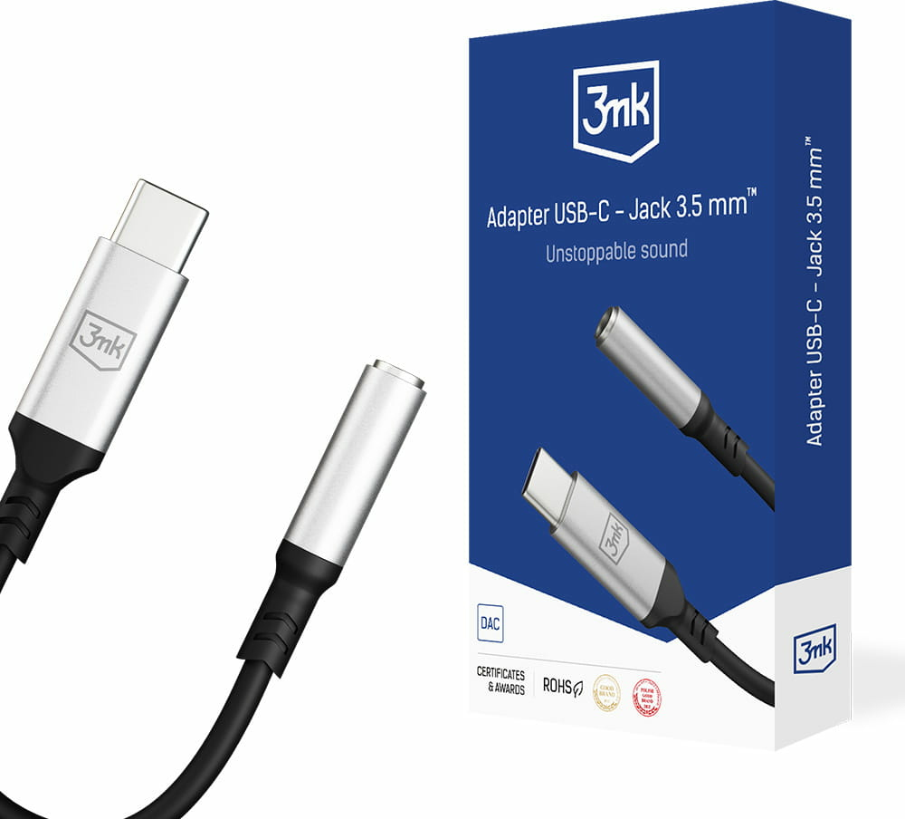3MK Jack 3.5 mm cable USB