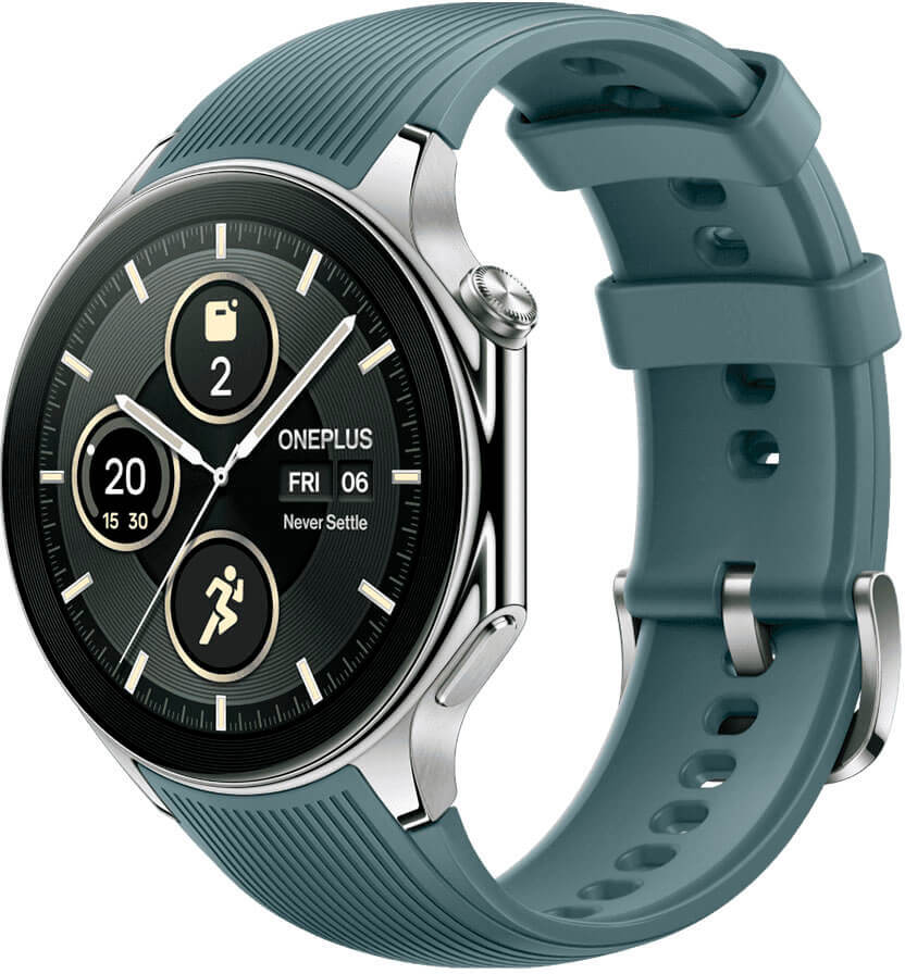 OnePlus Watch 2 47mm Bluetooth Plata (Radiant Steel)