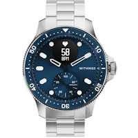 Withings ScanWatch Nova 1,6 cm (0.63 pulgadas pulgadas) OLED 42 mm HĂbrido Acero inoxidable GPS (satĂ©lite)