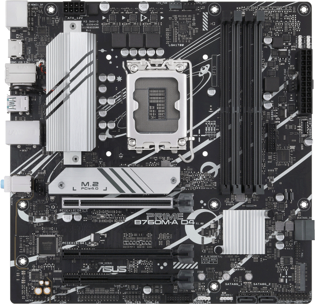 Asus ASUS PRIME B760M-A D4-CSM Intel B760 LGA 1700 micr