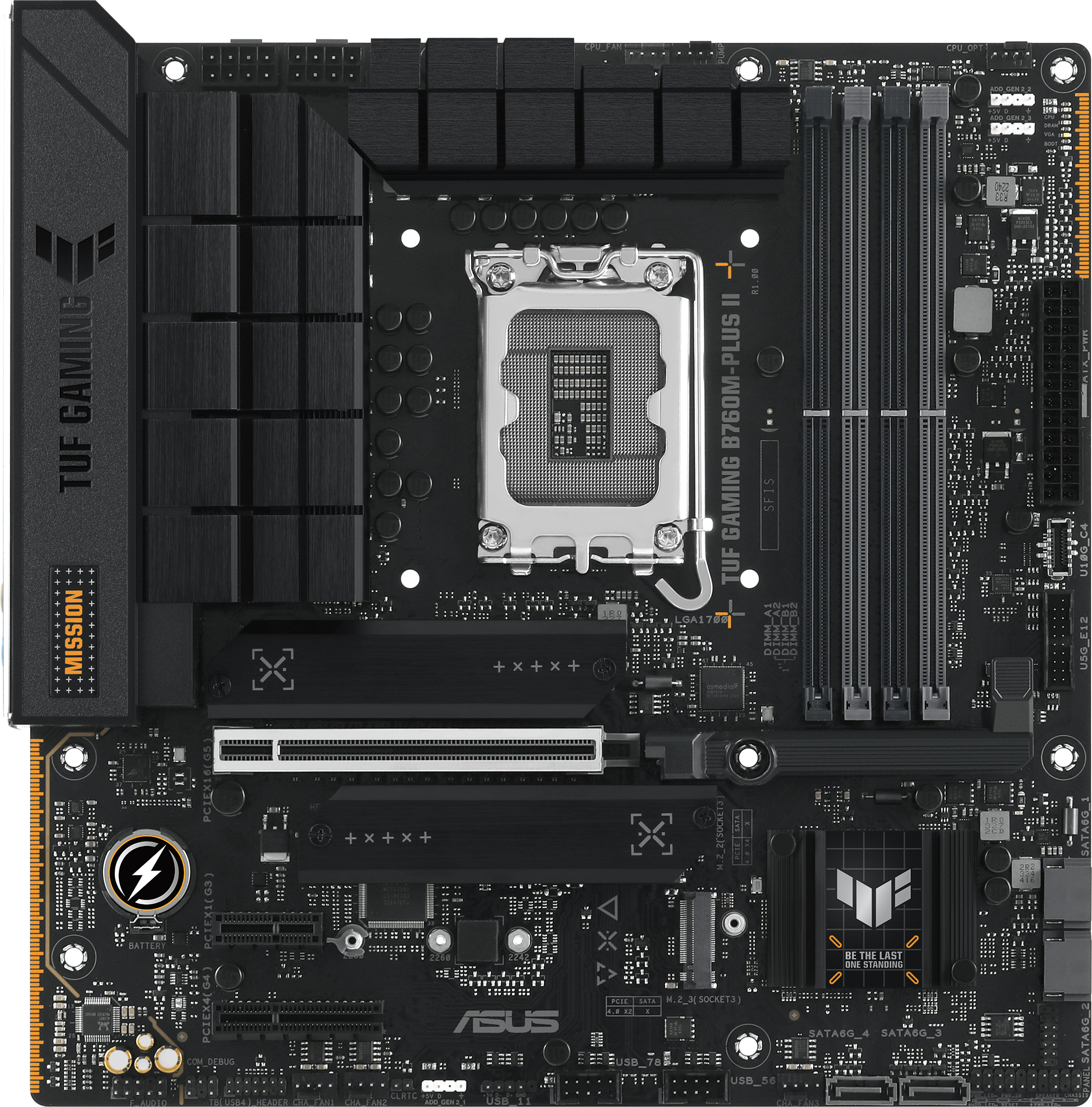 Asus ASUS TUF GAMING B760M-PLUS II Intel B760 LGA 1700