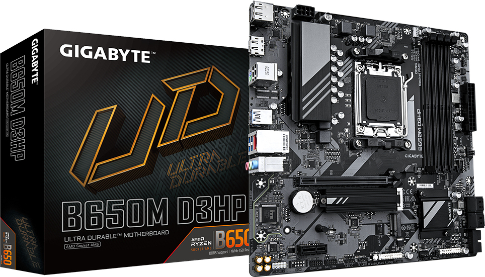 Gigabyte Gigabyte B650M D3HP placa base AMD B650 Zócalo AM5