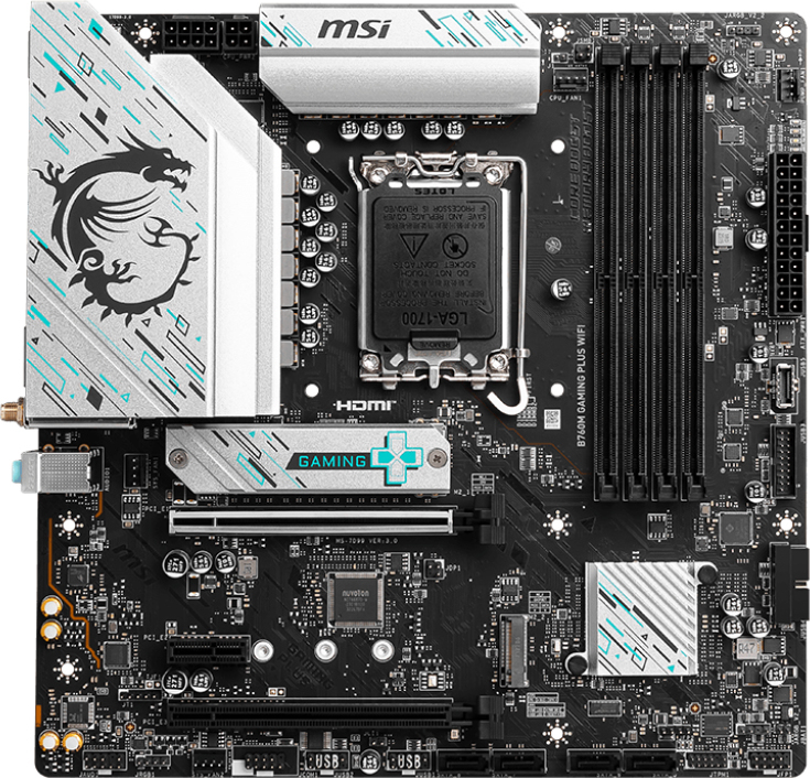 MSI MSI B760M GAMING PLUS WIFI placa base Intel B760 L