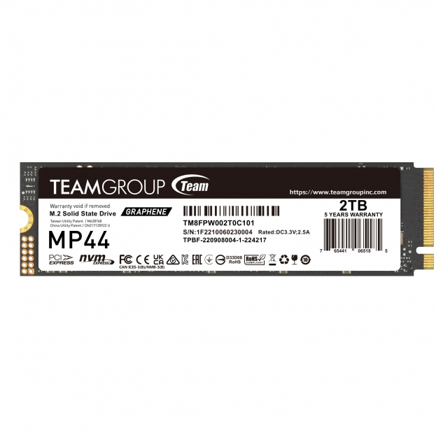 Team Group Team Group MP44 M.2 2 TB PCI Express 4.0 NVMe