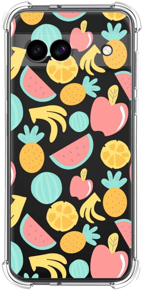 Tumundosmartphone Funda Antigolpes Google Pixel 8a 5G Frutas 02