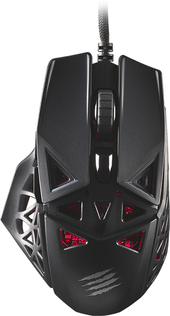Mad Catz Mad Catz M.O.J.O. M1 ratón Juego mano derecha Ópti