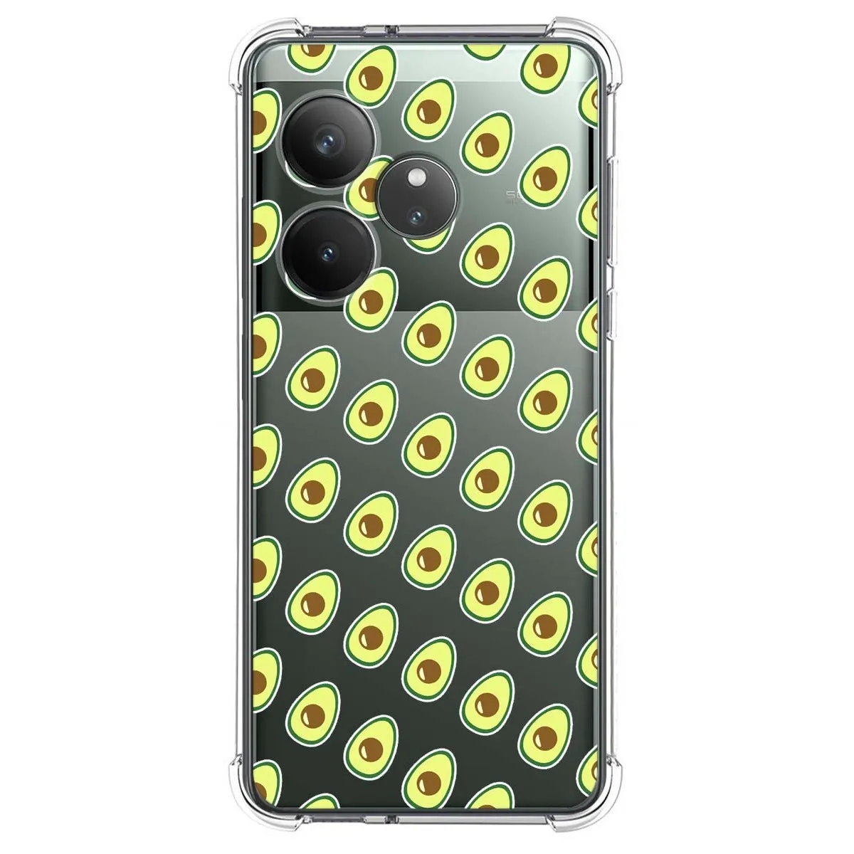 Tumundosmartphone Funda Antigolpes Realme GT 6 / GT 6T 5G Aguacate