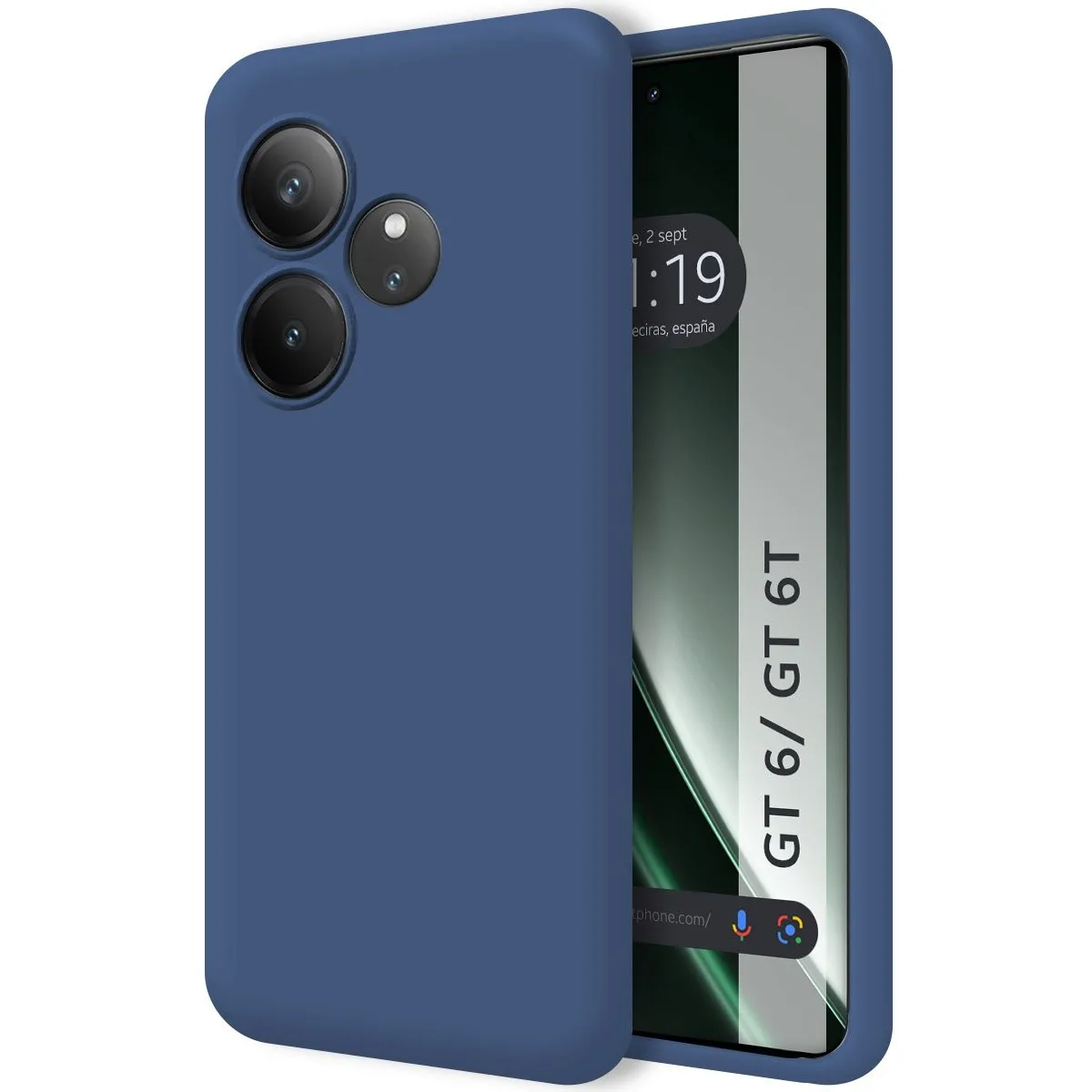 Tumundosmartphone Funda Silicona Líquida Ultra Suave Realme GT 6 / G