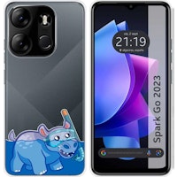 Funda Silicona Tecno Spark Go 2023 Hipo