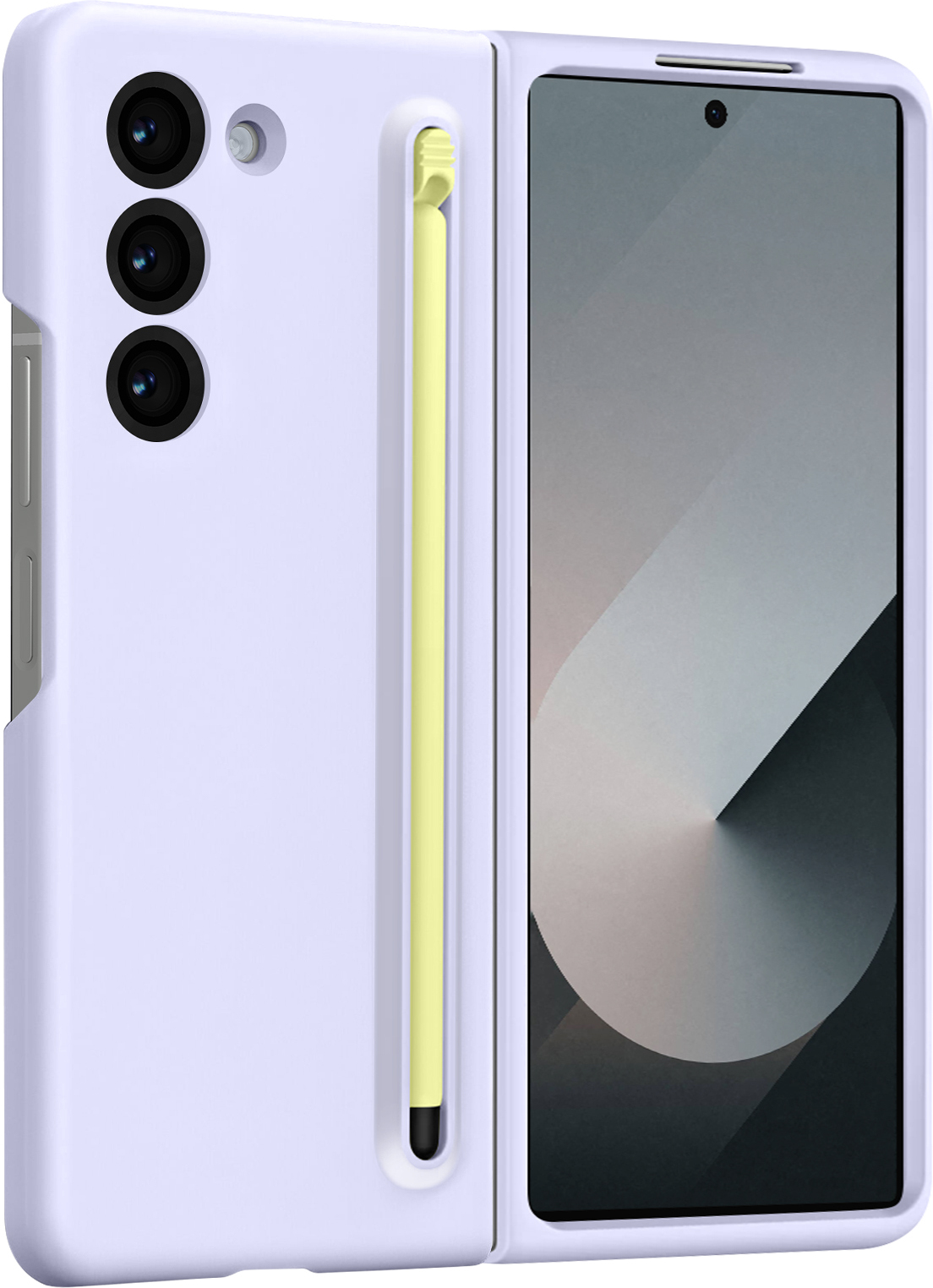 Avizar Carcasa para Samsung Galaxy Z Fold 6 Softtouch + L