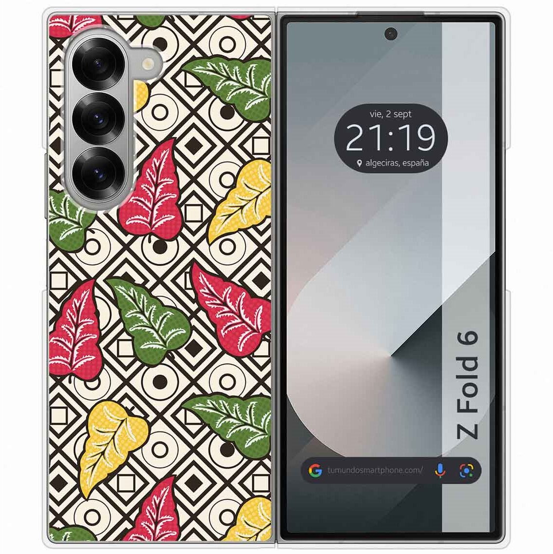 Tumundosmartphone Carcasa Samsung Galaxy Z Fold 6 5G Flores 11