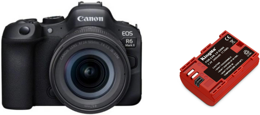 Canon EOS R6 Mark II Kit RF 24-105mm STM+batería Kingma