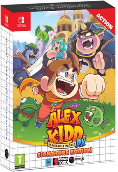 Otros Alex Kidd en Miracle World Signature Edition Ninte