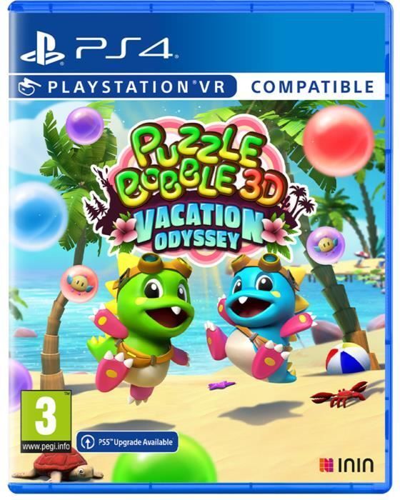 Game Freak Rompecabezas Bobble 3D Vacaciones Odisea PS4