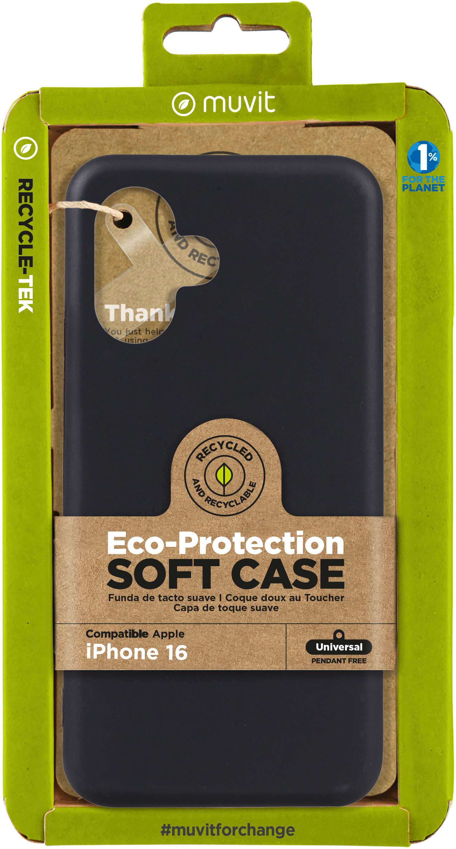 Muvit muvit for change funda recycletek compatible con A