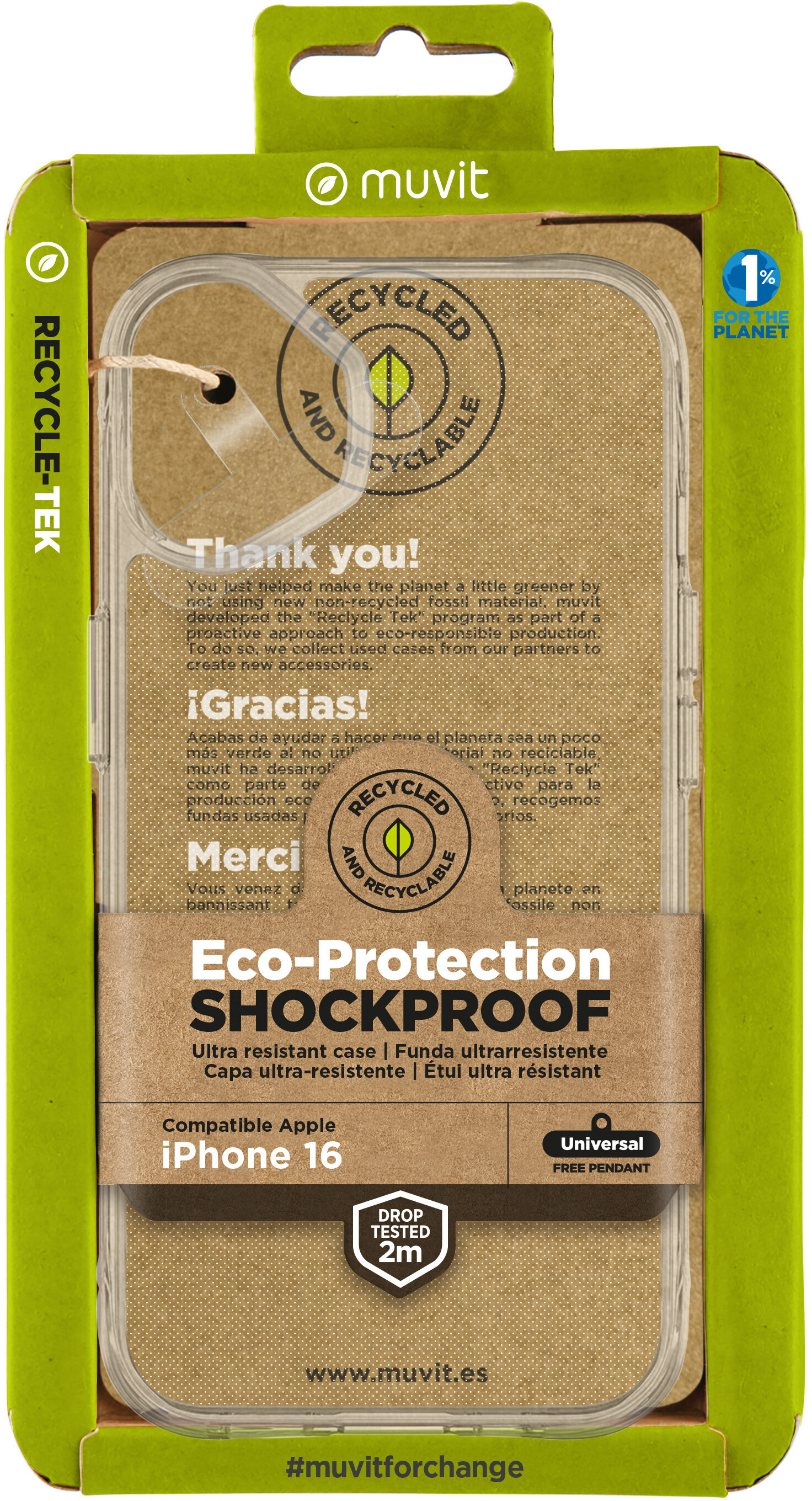 Muvit muvit for change funda shockproof 2m compatible co