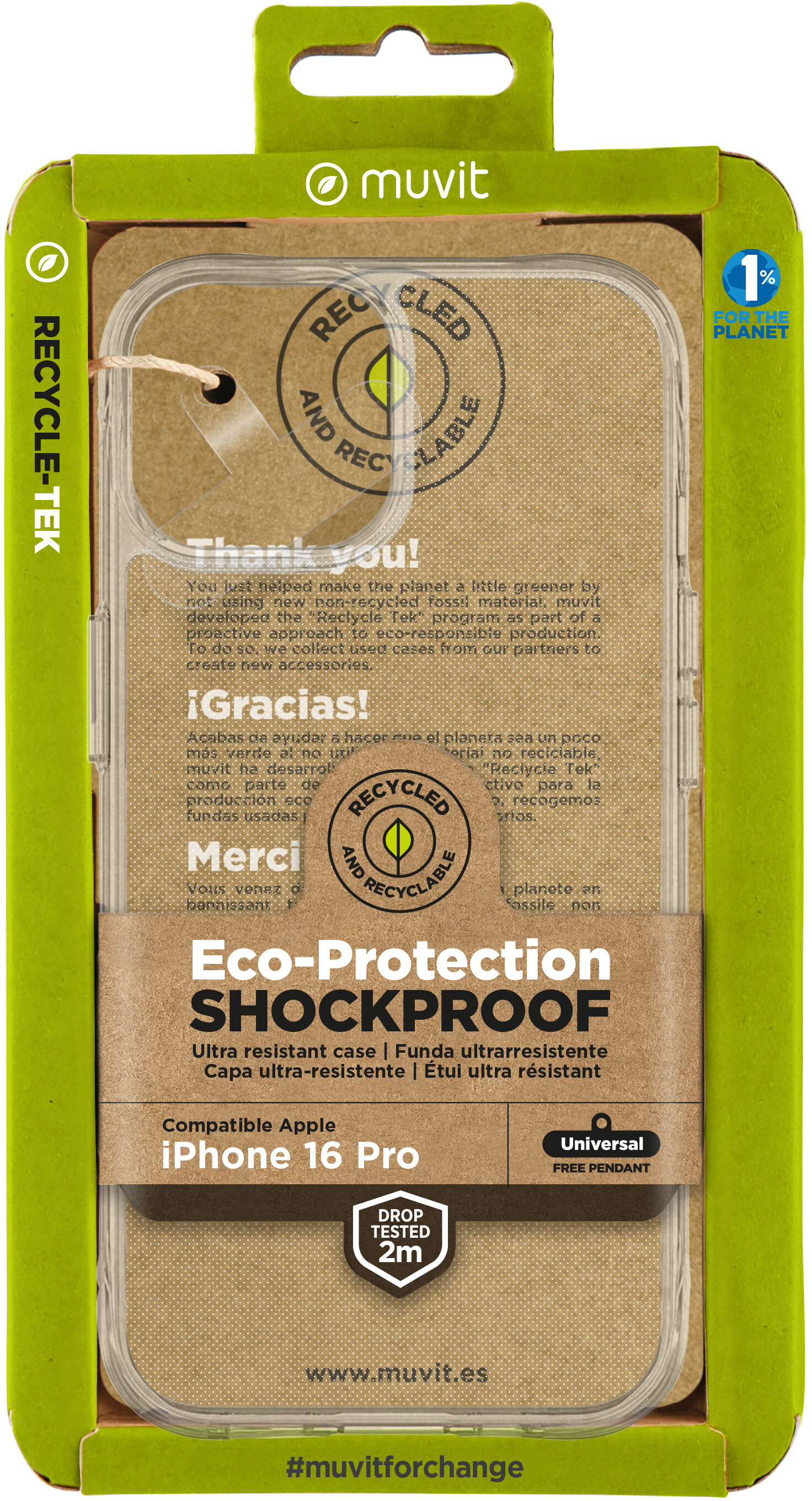 Muvit muvit for change funda shockproof 2m compatible co