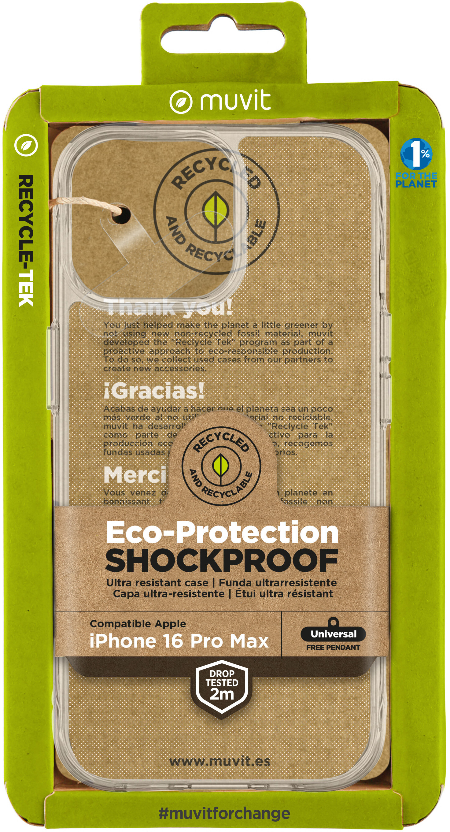 Muvit muvit for change funda shockproof 2m compatible co