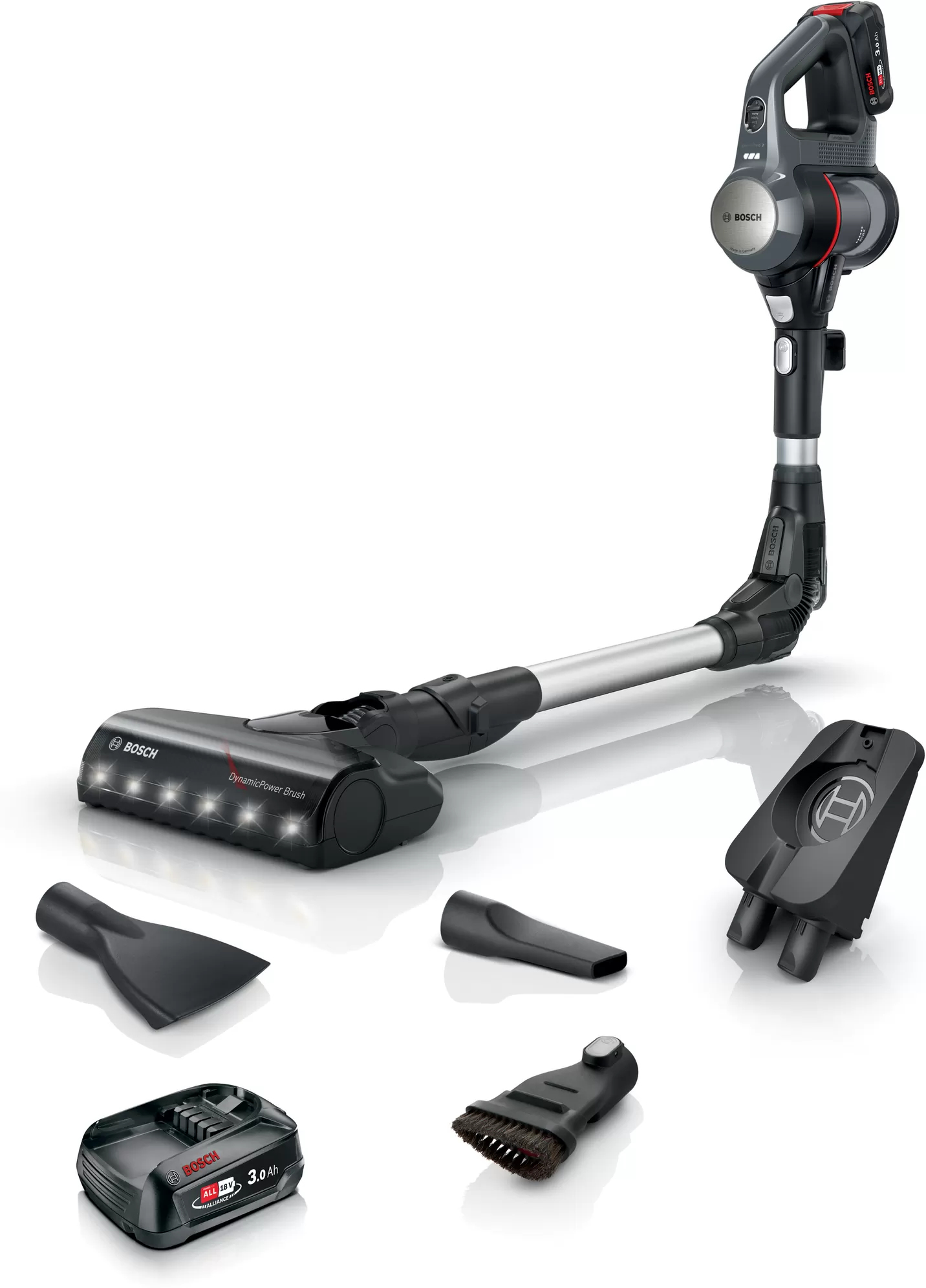 Bosch Bosch BBS712A aspiradora de mano Grafito Sin bolsa