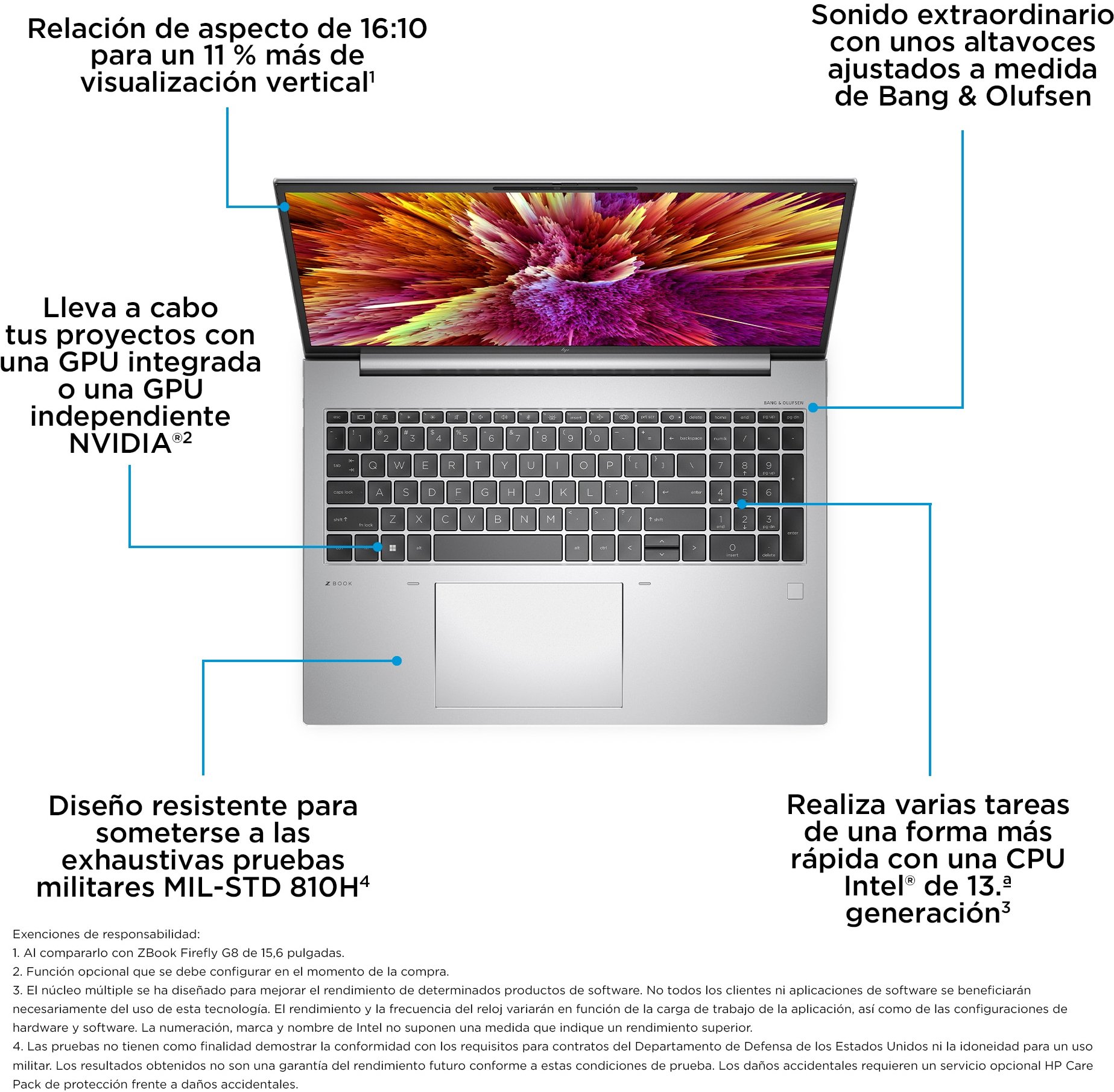 HP HP ZBook Firefly 16 G10 Intel® Core™ i7 i7-1365U E