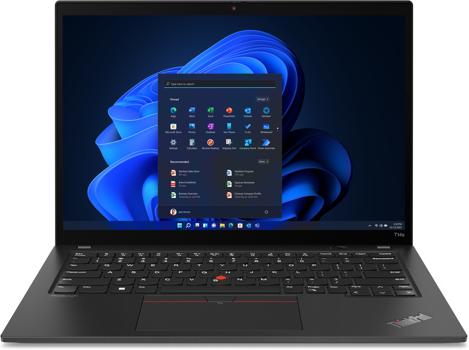 Lenovo Lenovo ThinkPad T14s Gen 3 (Intel) Intel® Core™ i7