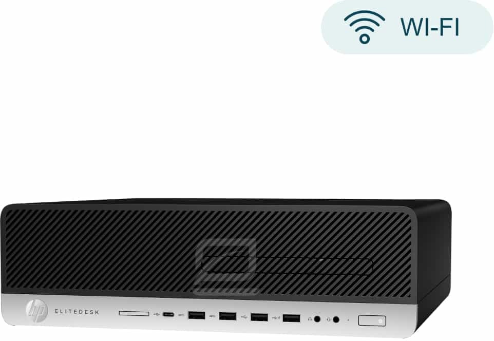 HP EliteDesk 800 G3 SFF, i7 7700, 8GB, SSD 256GB, WiF