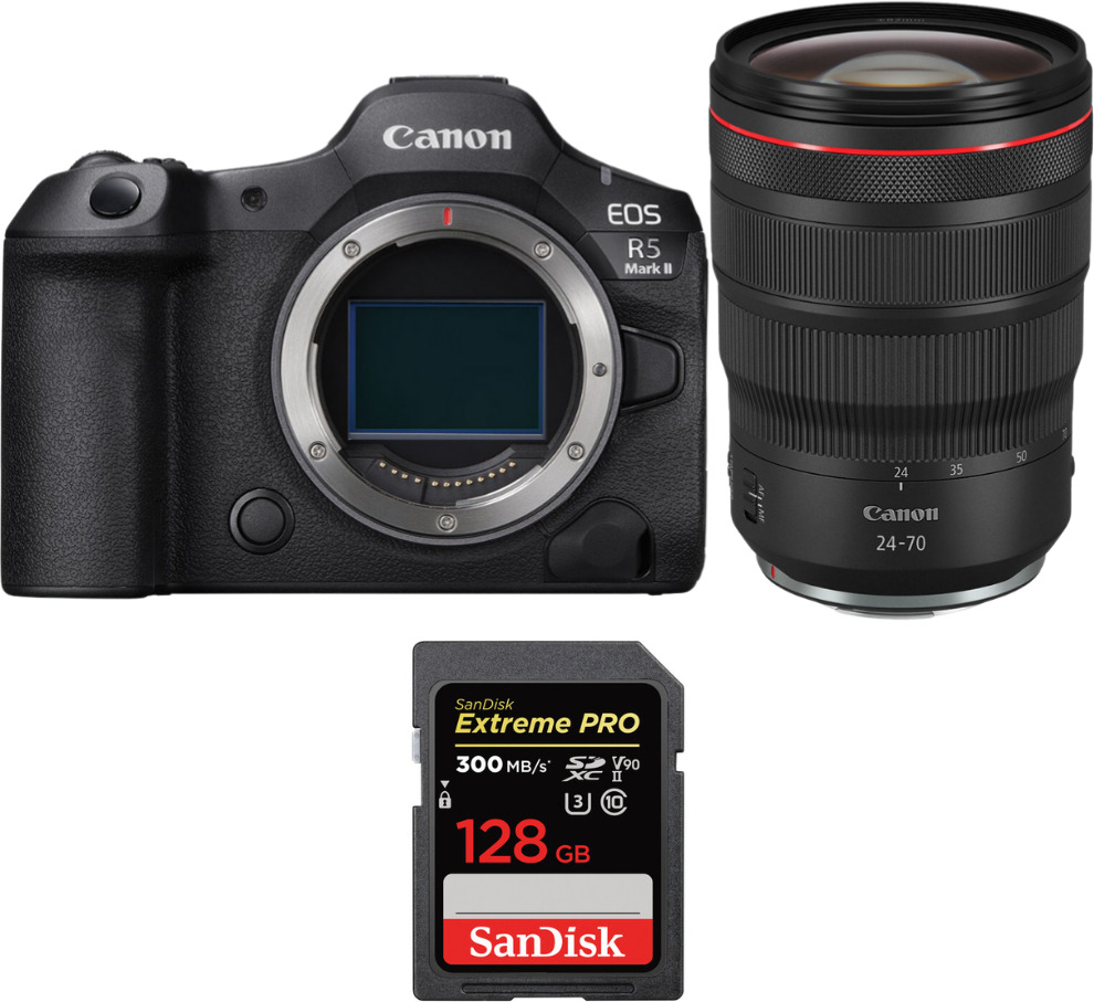 Canon EOS R5 Mark II + RF 24-70mm f/2.8 L IS USM + 1 San