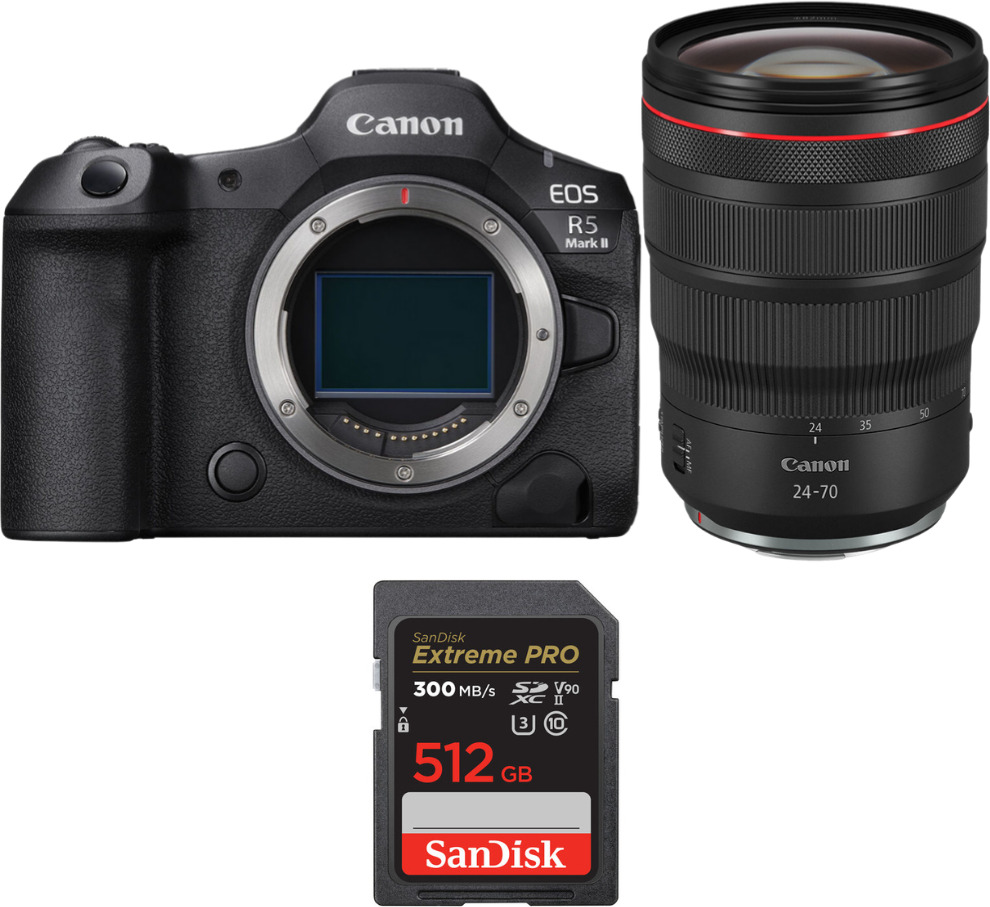 Canon EOS R5 Mark II + RF 24-70mm f/2.8 L IS USM + 1 San