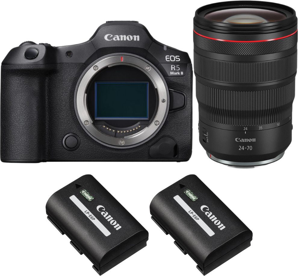 Canon EOS R5 Mark II + RF 24-70mm f/2.8 L IS USM + 2 LP-