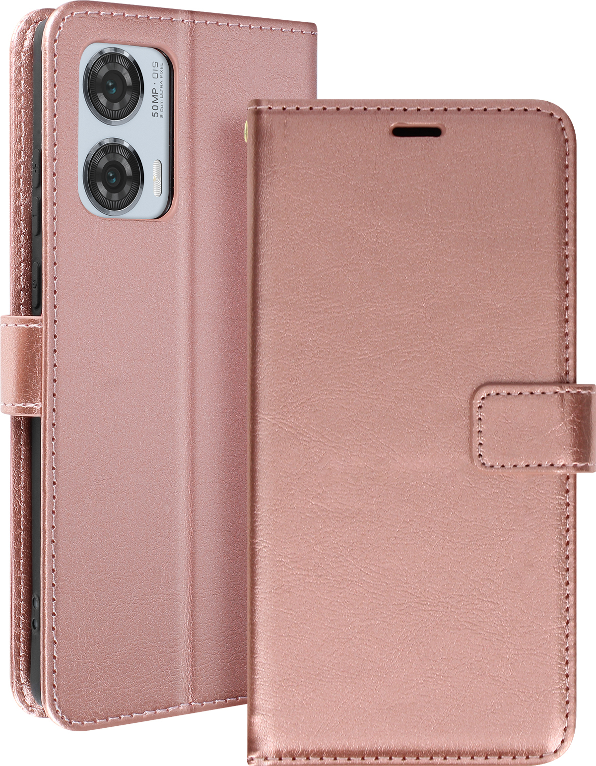 Mayaxess Funda con cierre para Motorola Edge 50 Fusion Prot