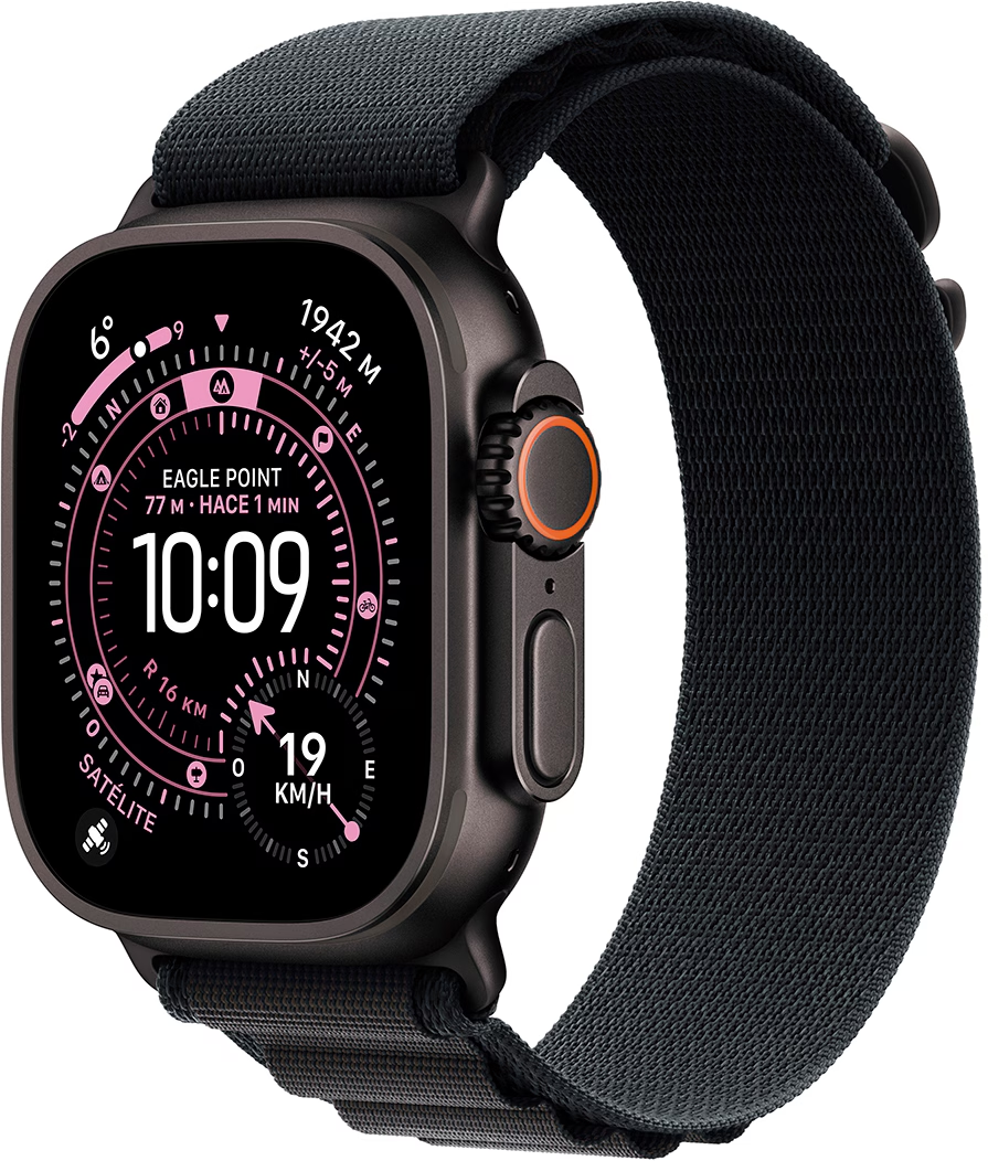 Apple Watch Ultra 3 GPS+Cellular Caja de titanio negro