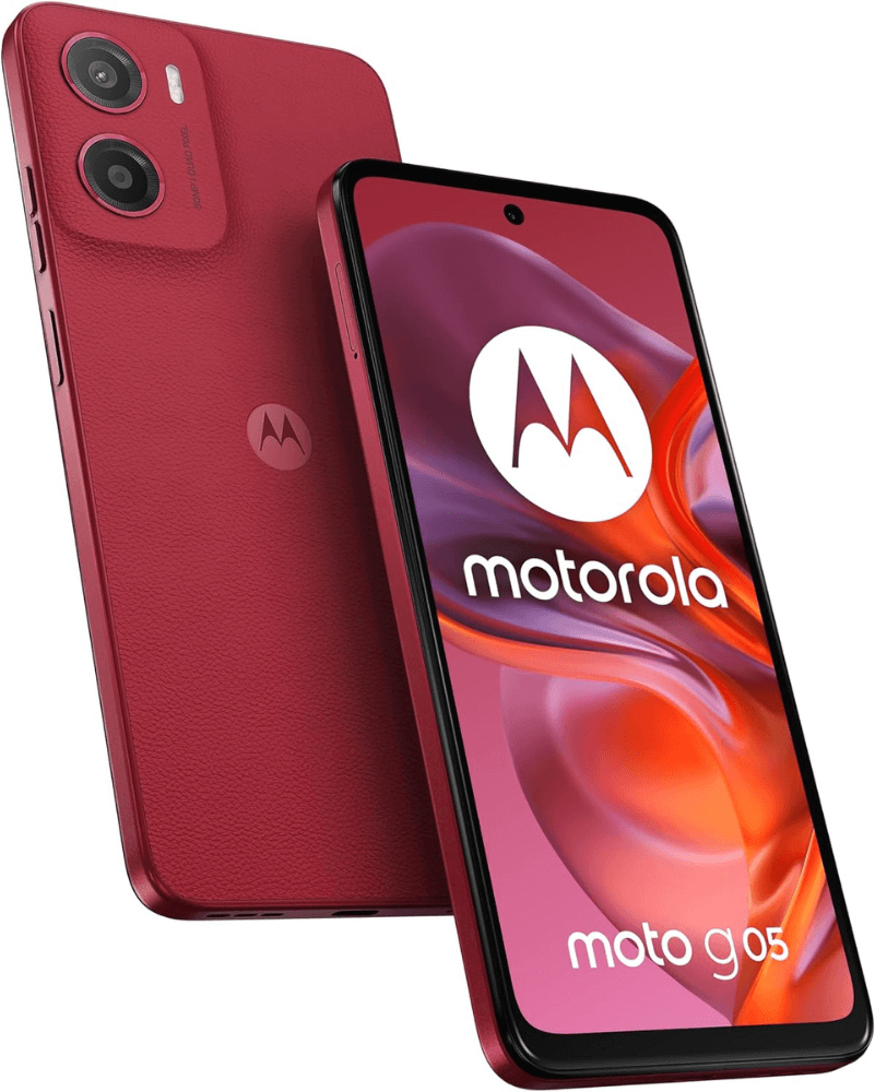 Motorola Moto G05 4G 8GB/256GB Rojo (Plum Red) Dual SIM