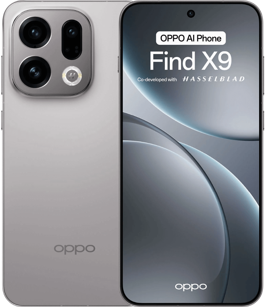 OPPO Oppo Find X9 5G 12GB/512GB Gris (Titanium Grey) Du
