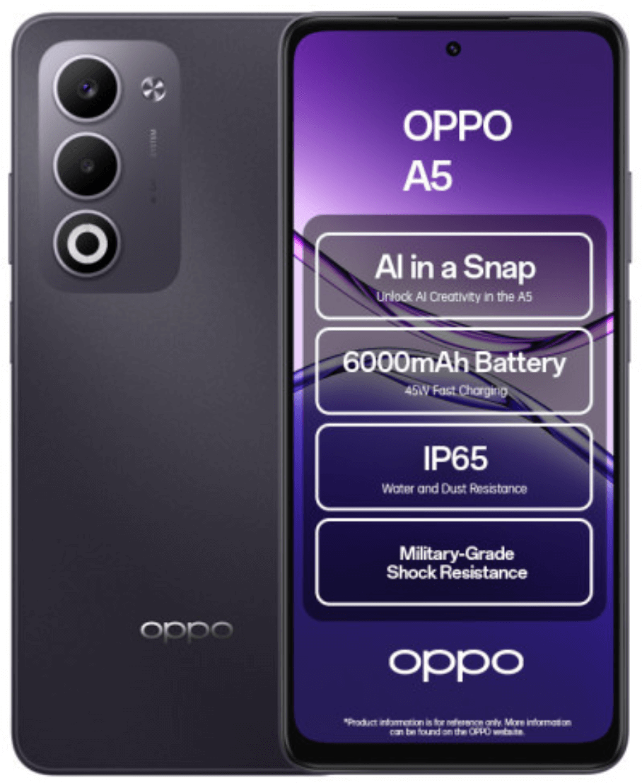 OPPO Oppo A5 5G 4GB/128GB Púrpura (Midnight Purple) Dua